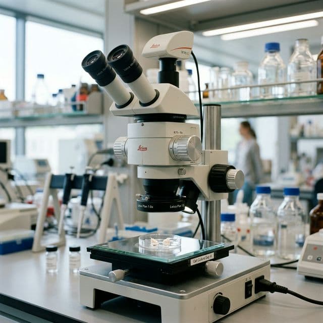 Microscopes Leica : Applications industrielles et scientifiques au Maroc